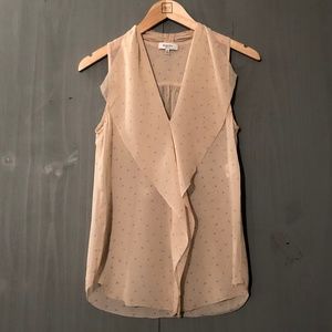 Babaton Silk Ruffle Blouse